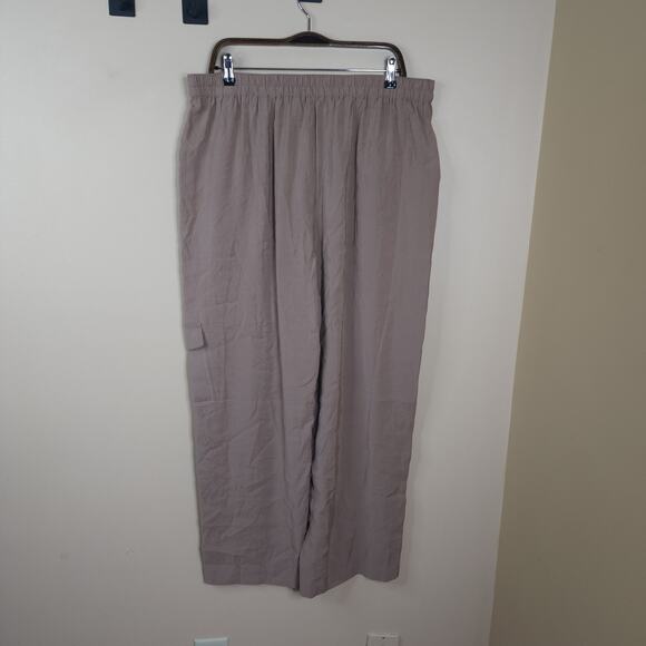 Madewell Straight Cargo Pants in Softdrape Size XL - Picture 5 of 11